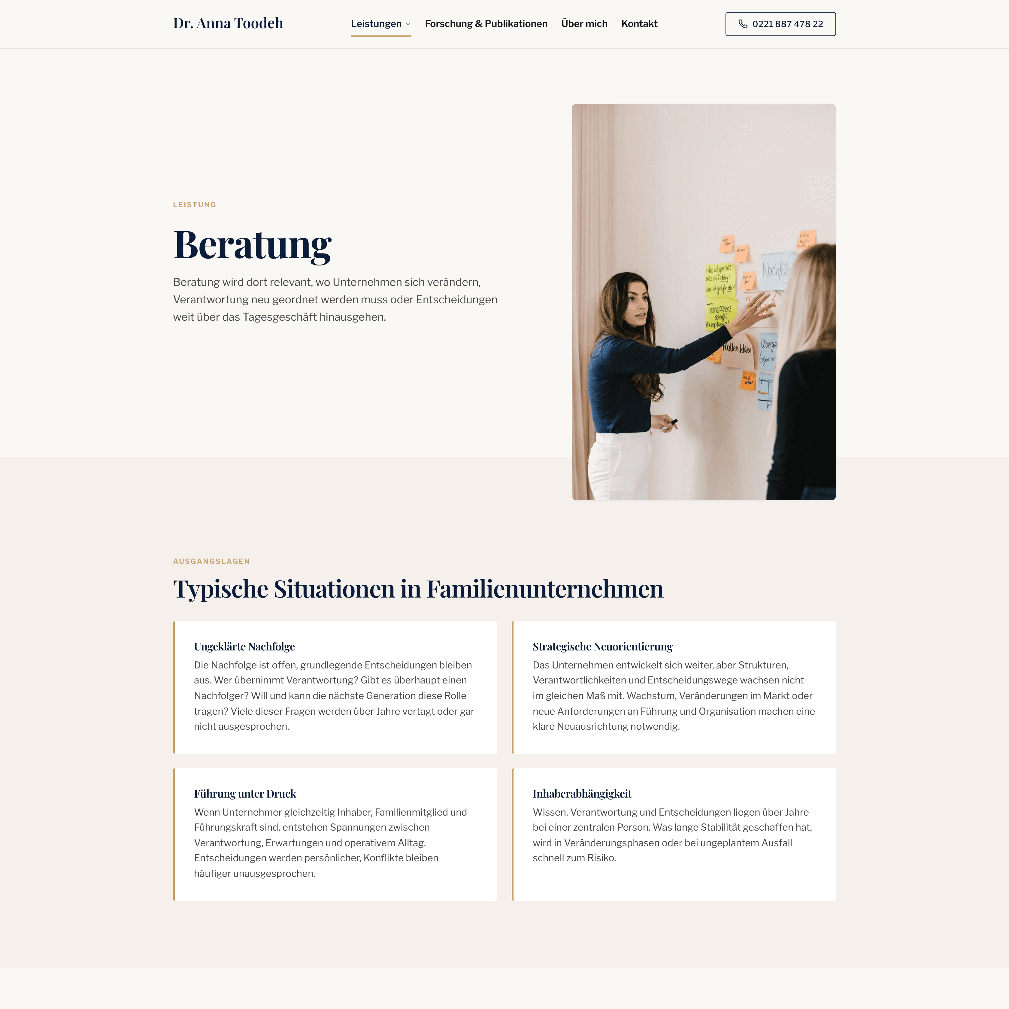 Dr. Anna Toodeh – Beratung Desktop