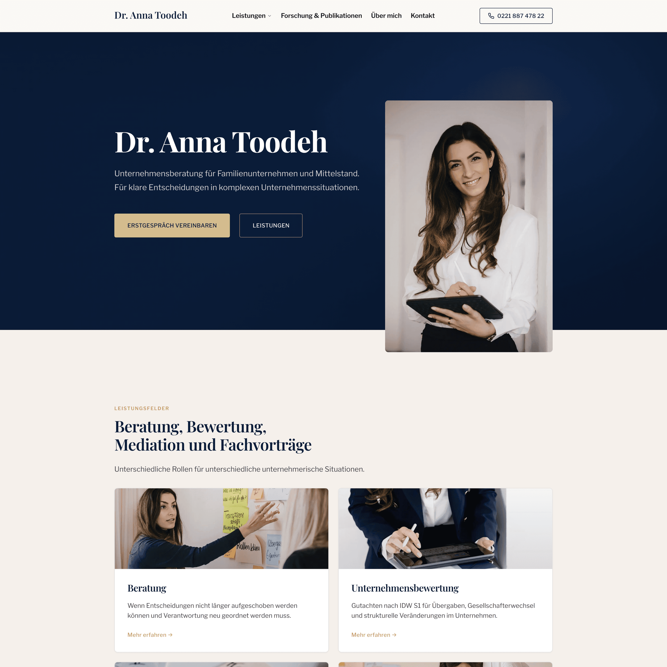 Dr. Anna Toodeh – Home Desktop