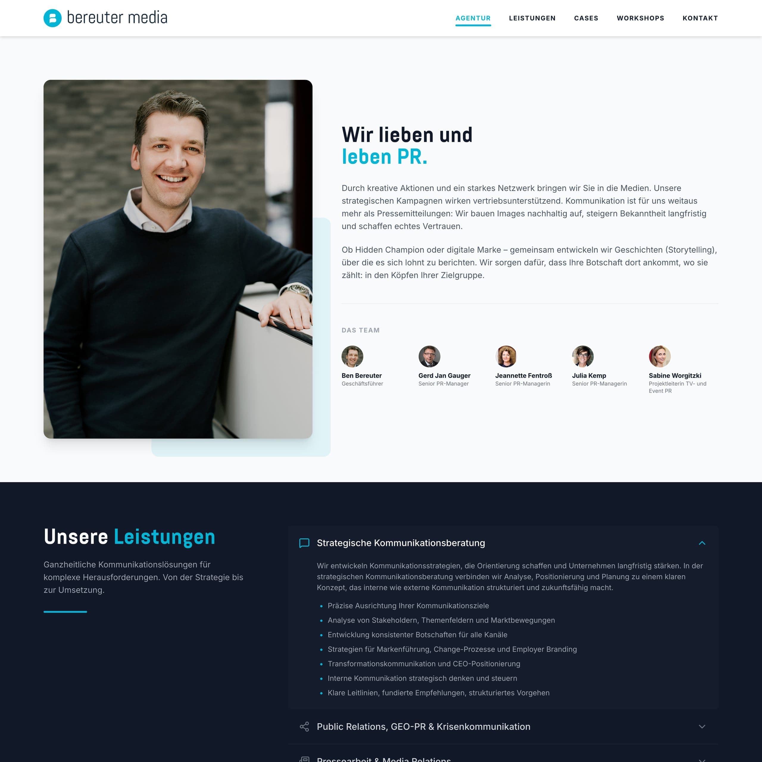 Bereuter Media – Agentur Desktop
