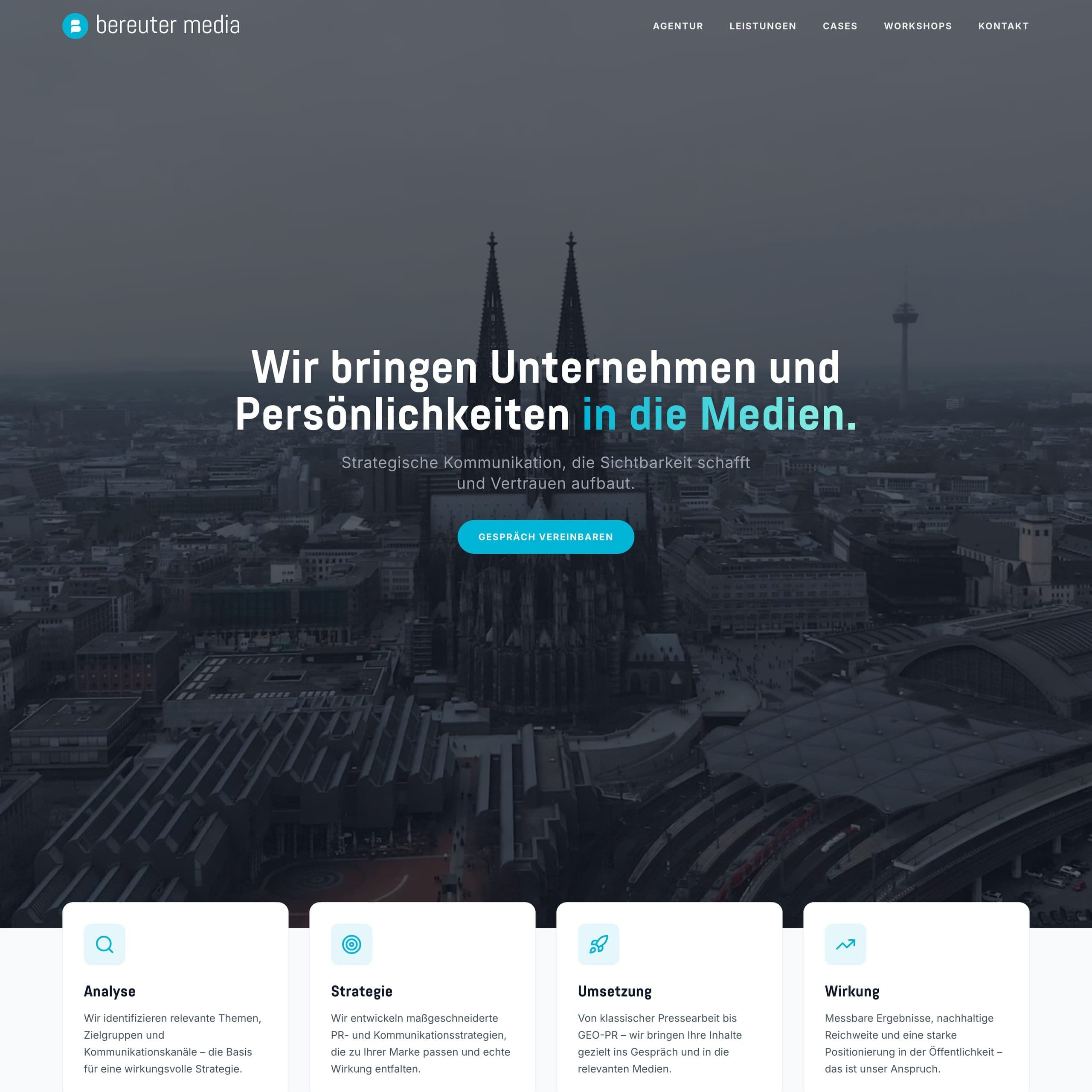 Bereuter Media – Home Desktop