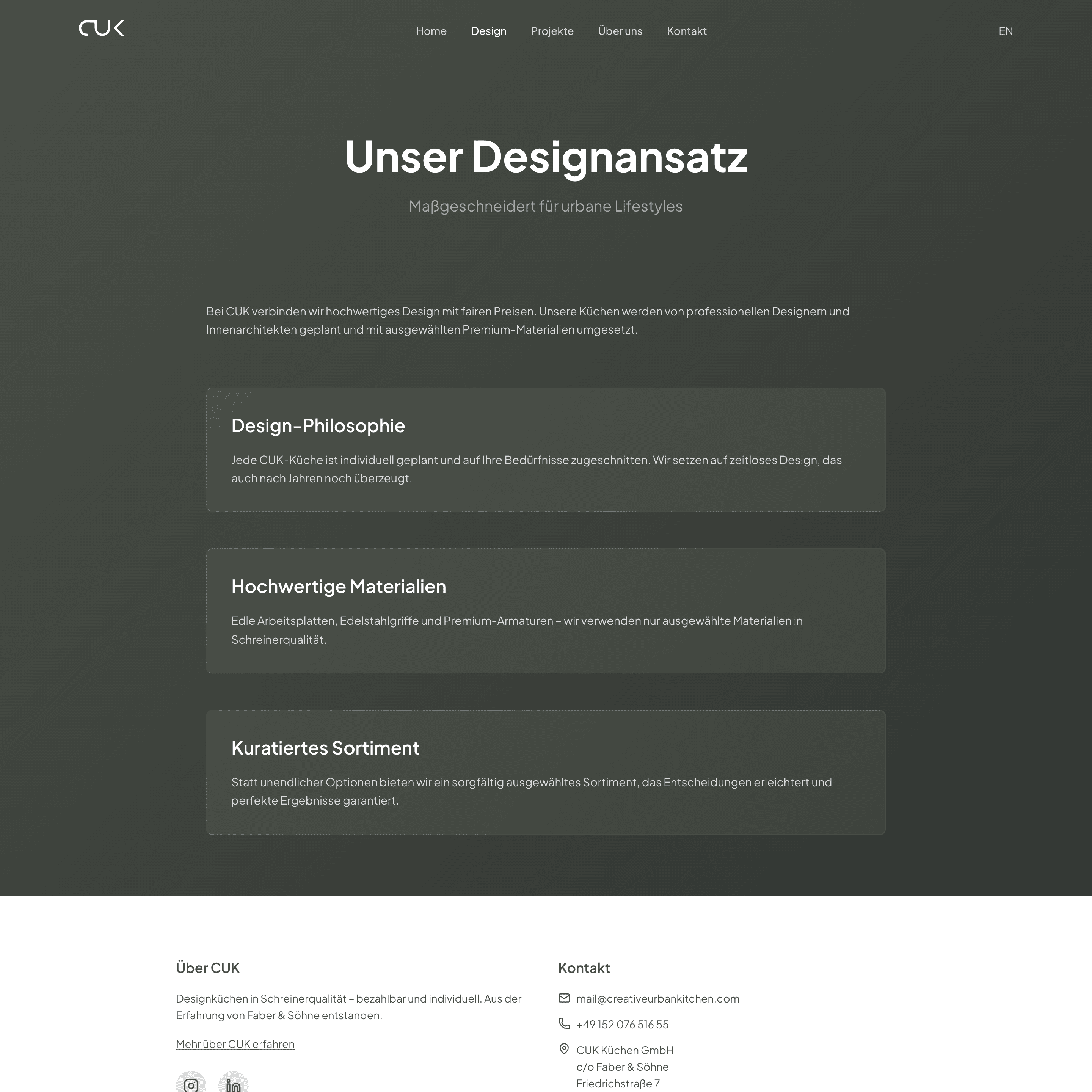 Creative Urban Kitchen – Design