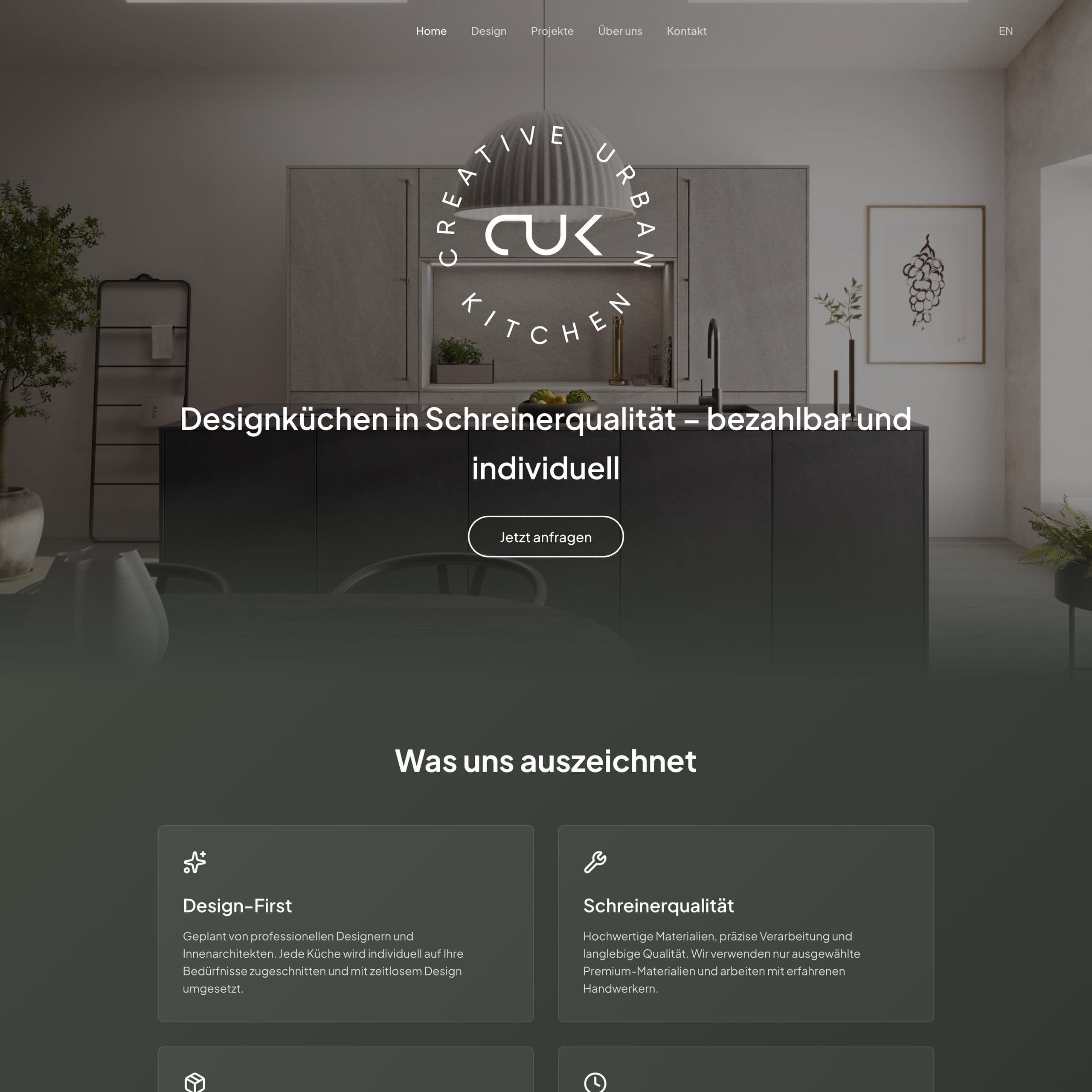 Creative Urban Kitchen – Home Desktop