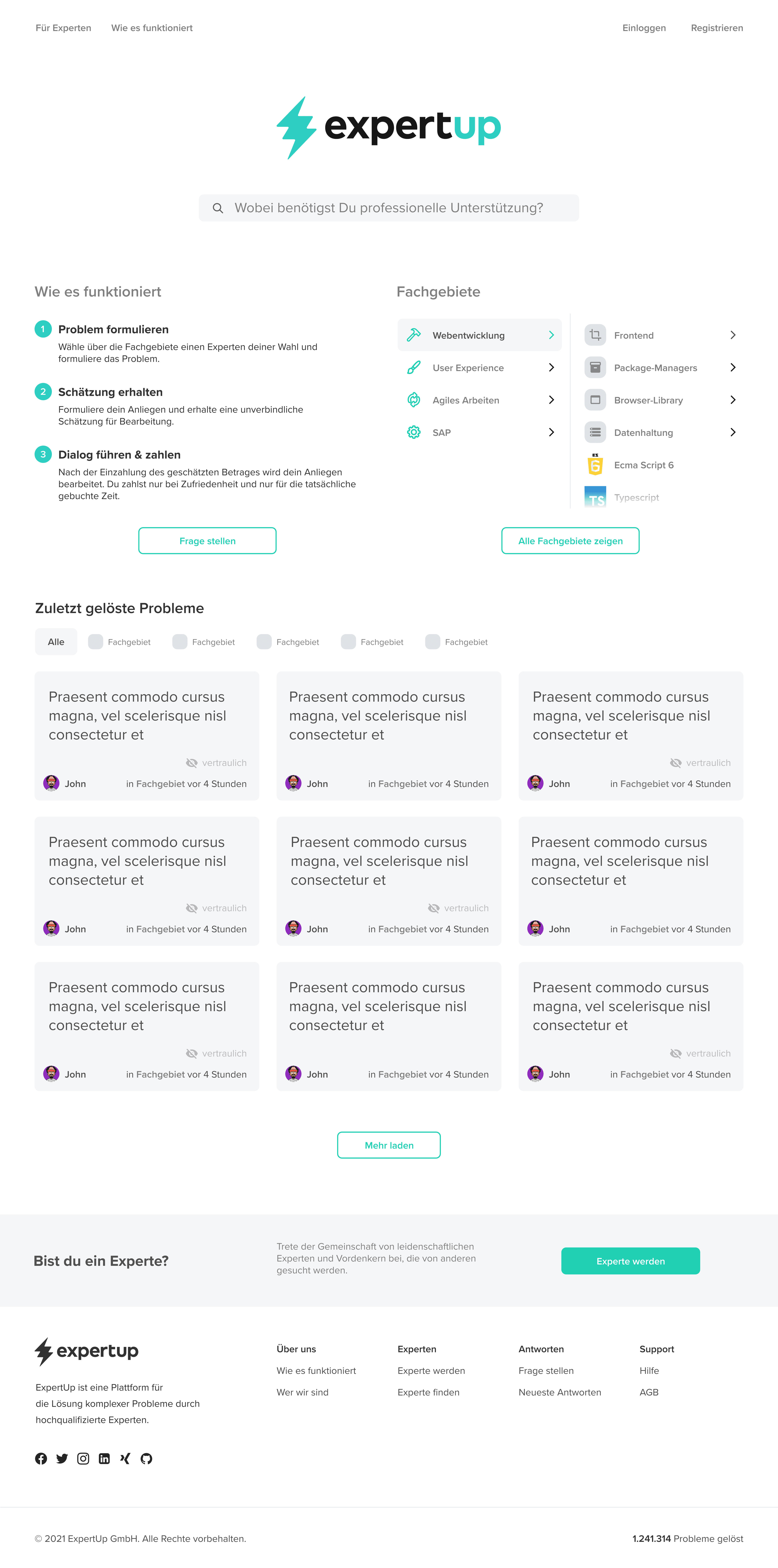ExpertUp – Home