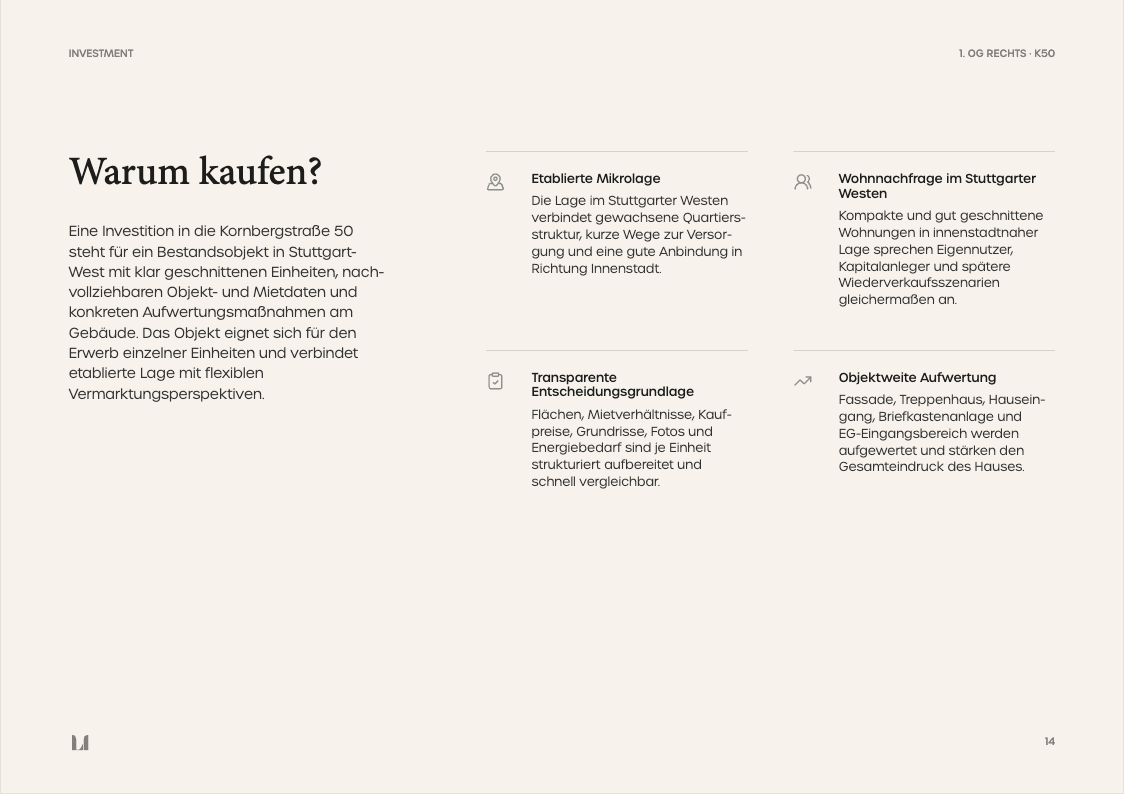Exposé Builder für Loock Immobilien – PDF-Exposé – Investment