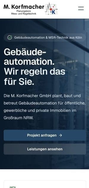 M. Korfmacher GmbH – Home Mobile