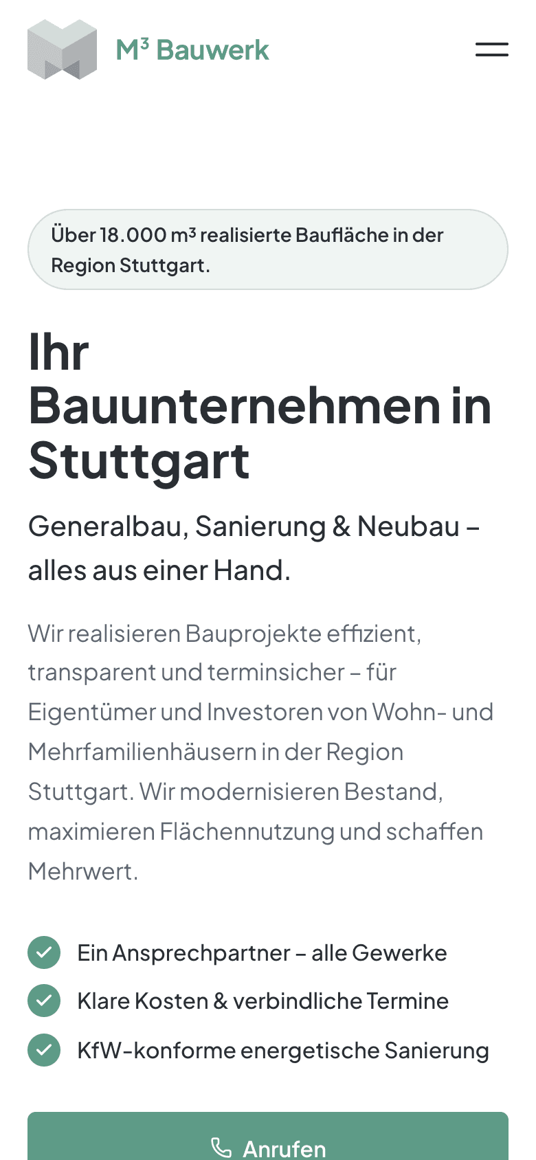 M³ Bauwerk – Home