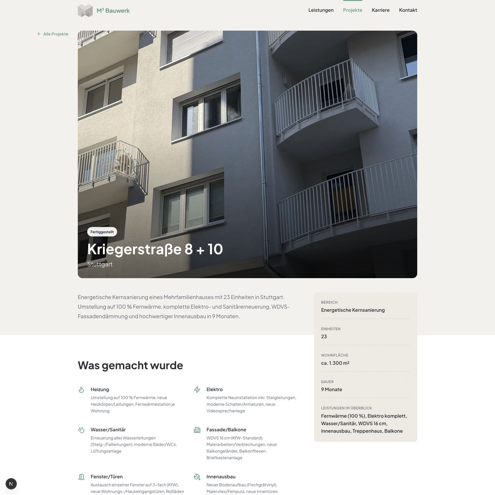M³ Bauwerk – Kriegerstraße 8 + 10 Desktop