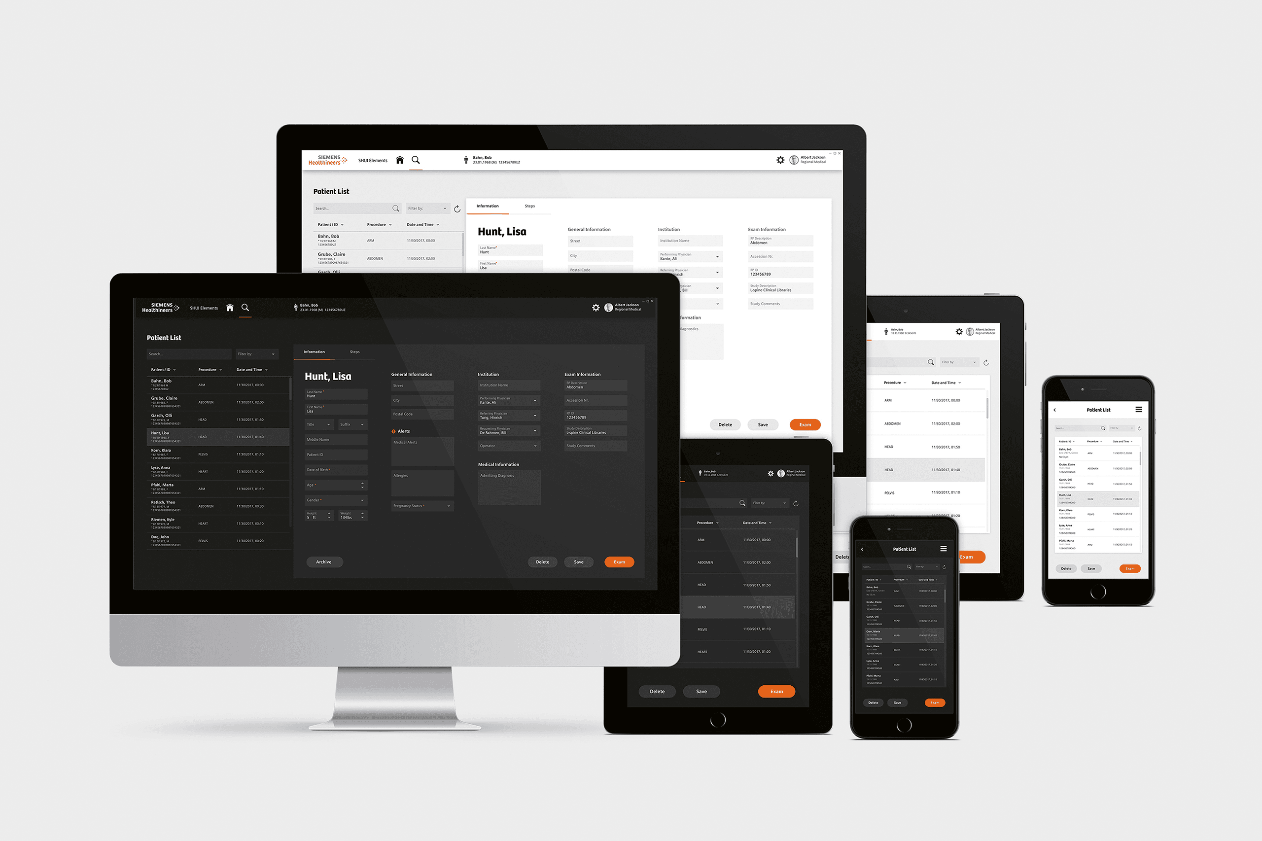 Siemens Healthineers User Interface (Shui)